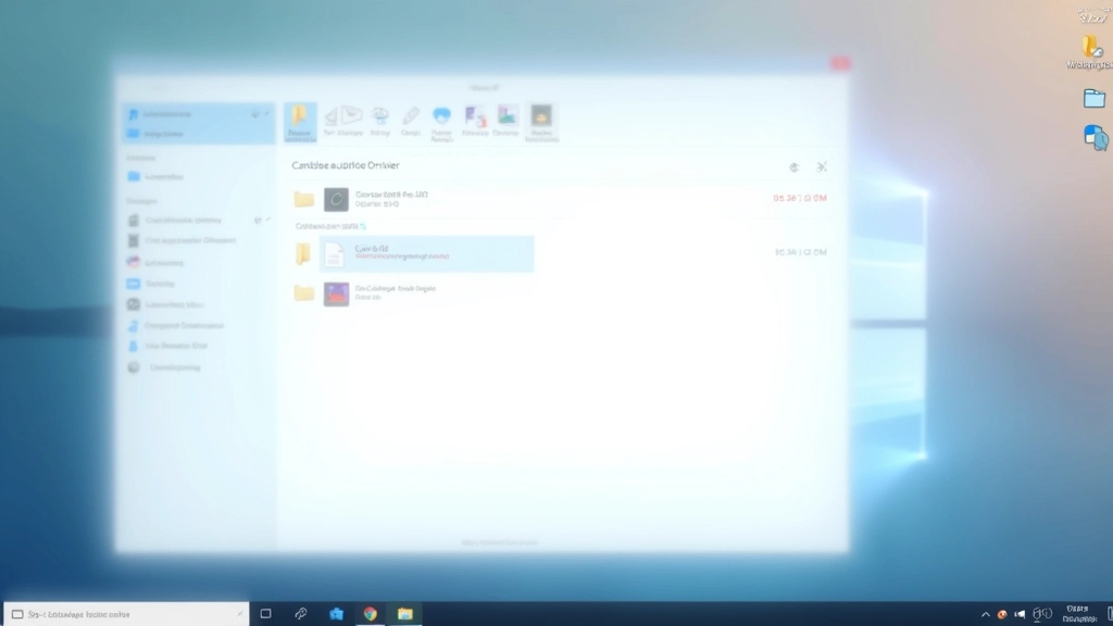 Cartella sul desktop con file eseguibile del driver audio e una finestra di estrazione di archivio ZIP