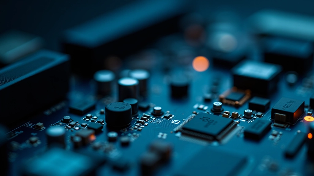 Dettaglio di una scheda audio interna, componenti elettronici visibili, primo piano tecnico